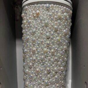 HYDRAPEAK Pearl Embellished Stainless Tumbler 25oz